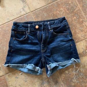 American Eagle high rise jean short